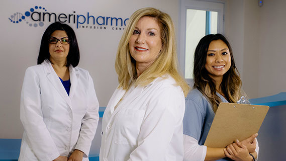 AmeriPharma Infusion Center team of experienced and friendly staff