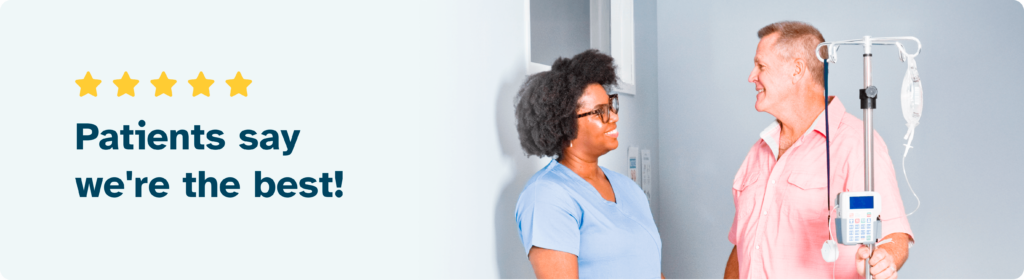 Patients say we're the best