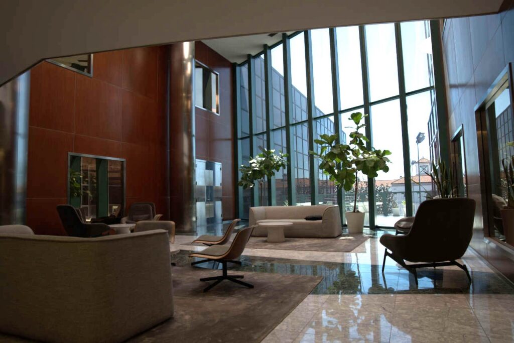 Entrance area of the Beverly Hills Infusion Center