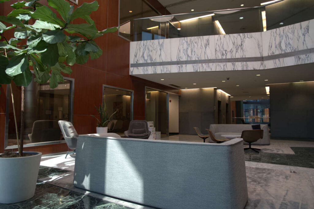 Lobby of Beverly Hills Infusion Center