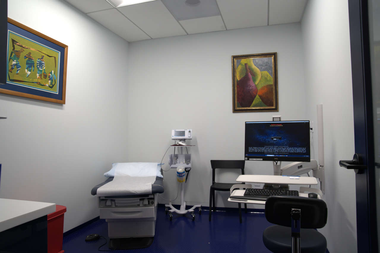 Infusion suite for Vyepti infusion therapy